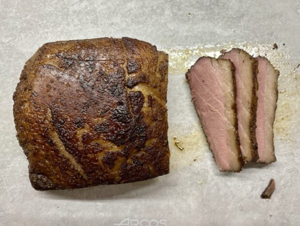 Рецепт грудинки (brisket) в стиле су-вид