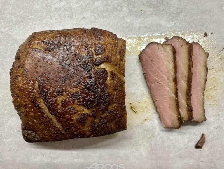 Рецепт грудинки (brisket) в стиле су-вид
